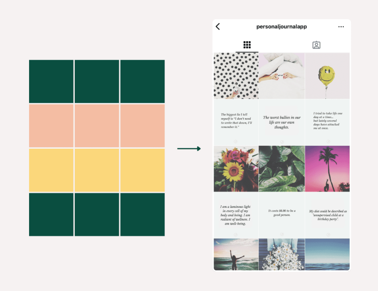 Exemples Pour Cr Er Un Feed Instagram Harmonieux